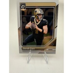2024 Panini Donruss Optic Derek Carr New Orleans Saints Football Card